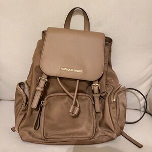 Michael Kors Brown Backpack